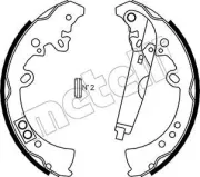 Bremsbackensatz Hinterachse METELLI 53-0445