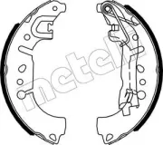 Bremsbackensatz Hinterachse METELLI 53-0653