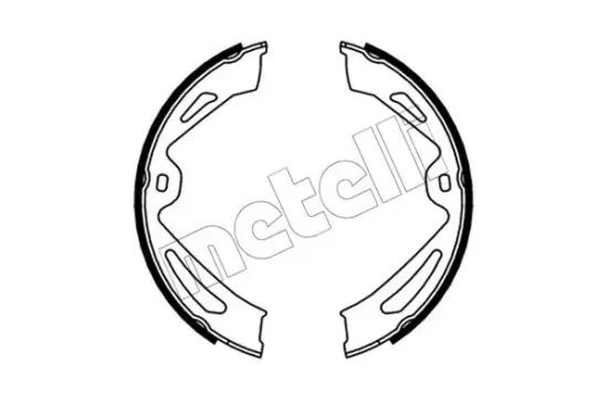 Bremsbackensatz, Feststellbremse Hinterachse METELLI 53-0726 Bild Bremsbackensatz, Feststellbremse Hinterachse METELLI 53-0726