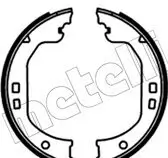 Bremsbackensatz, Feststellbremse Hinterachse METELLI 53-0742