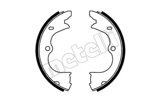 Bremsbackensatz, Feststellbremse Hinterachse METELLI 53-0743 Bild Bremsbackensatz, Feststellbremse Hinterachse METELLI 53-0743