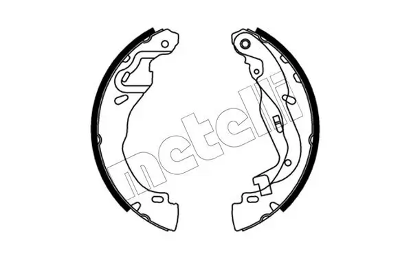 Bremsbackensatz METELLI 53-0749