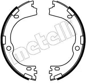 Bremsbackensatz, Feststellbremse Hinterachse METELLI 53-0752 Bild Bremsbackensatz, Feststellbremse Hinterachse METELLI 53-0752