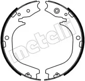 Bremsbackensatz, Feststellbremse Hinterachse METELLI 53-0754