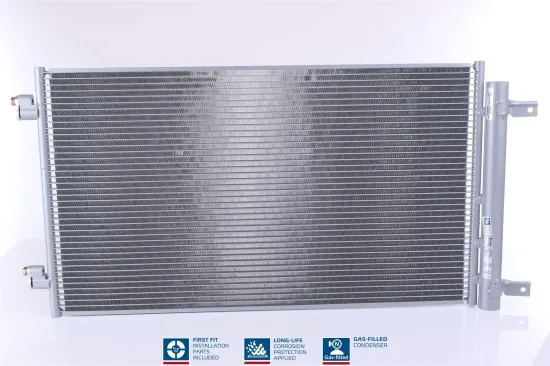 Kondensator, Klimaanlage NISSENS 940735 Bild Kondensator, Klimaanlage NISSENS 940735