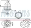 Sensor, Kühlmitteltemperatur NISSENS 207000