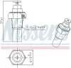 Sensor, Kühlmitteltemperatur NISSENS 207002 Bild Sensor, Kühlmitteltemperatur NISSENS 207002