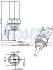 Sensor, Kühlmitteltemperatur NISSENS 207034 Bild Sensor, Kühlmitteltemperatur NISSENS 207034