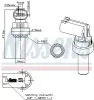 Sensor, Kühlmitteltemperatur NISSENS 207046 Bild Sensor, Kühlmitteltemperatur NISSENS 207046