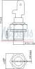 Sensor, Kühlmitteltemperatur NISSENS 207060 Bild Sensor, Kühlmitteltemperatur NISSENS 207060