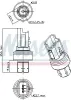 Druckschalter, Klimaanlage 12 V NISSENS 301104 Bild Druckschalter, Klimaanlage 12 V NISSENS 301104