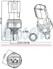 Druckschalter, Klimaanlage 5 V NISSENS 301114 Bild Druckschalter, Klimaanlage 5 V NISSENS 301114