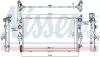 Kühler, Motorkühlung NISSENS 606022 Bild Kühler, Motorkühlung NISSENS 606022