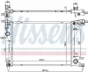 Kühler, Motorkühlung NISSENS 606277 Bild Kühler, Motorkühlung NISSENS 606277