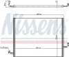 Kühler, Motorkühlung NISSENS 606419 Bild Kühler, Motorkühlung NISSENS 606419