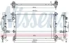Kühler, Motorkühlung NISSENS 606441 Bild Kühler, Motorkühlung NISSENS 606441