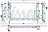 Kühler, Motorkühlung NISSENS 606445 Bild Kühler, Motorkühlung NISSENS 606445
