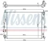 Kühler, Motorkühlung NISSENS 606528 Bild Kühler, Motorkühlung NISSENS 606528