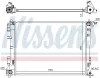 Kühler, Motorkühlung NISSENS 606603 Bild Kühler, Motorkühlung NISSENS 606603