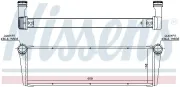 Kühler, Motorkühlung mitte NISSENS 606703