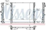 Kühler, Motorkühlung NISSENS 606876