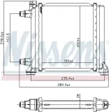 Kühler, Motorkühlung NISSENS 607256