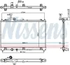 K&uuml;hler, Motork&uuml;hlung NISSENS 607404