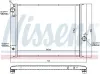 Kühler, Motorkühlung NISSENS 60763 Bild Kühler, Motorkühlung NISSENS 60763