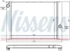 Kühler, Motorkühlung NISSENS 60764 Bild Kühler, Motorkühlung NISSENS 60764