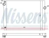 Kühler, Motorkühlung NISSENS 60768 Bild Kühler, Motorkühlung NISSENS 60768