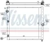 Kühler, Motorkühlung NISSENS 60827 Bild Kühler, Motorkühlung NISSENS 60827