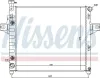 Kühler, Motorkühlung NISSENS 61009 Bild Kühler, Motorkühlung NISSENS 61009