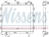 Kühler, Motorkühlung NISSENS 61024 Bild Kühler, Motorkühlung NISSENS 61024