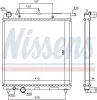 Kühler, Motorkühlung NISSENS 61279 Bild Kühler, Motorkühlung NISSENS 61279