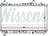 Kühler, Motorkühlung NISSENS 61664 Bild Kühler, Motorkühlung NISSENS 61664