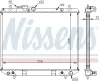Kühler, Motorkühlung NISSENS 61741A Bild Kühler, Motorkühlung NISSENS 61741A