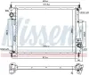Kühler, Motorkühlung NISSENS 617867 Bild Kühler, Motorkühlung NISSENS 617867