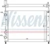 Kühler, Motorkühlung NISSENS 61806 Bild Kühler, Motorkühlung NISSENS 61806