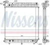 Kühler, Motorkühlung NISSENS 62632 Bild Kühler, Motorkühlung NISSENS 62632