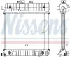 Kühler, Motorkühlung NISSENS 62708A Bild Kühler, Motorkühlung NISSENS 62708A