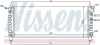 Kühler, Motorkühlung NISSENS 63298 Bild Kühler, Motorkühlung NISSENS 63298