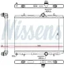 Kühler, Motorkühlung NISSENS 636043 Bild Kühler, Motorkühlung NISSENS 636043