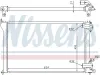 Kühler, Motorkühlung NISSENS 63701 Bild Kühler, Motorkühlung NISSENS 63701