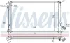 Kühler, Motorkühlung NISSENS 63732 Bild Kühler, Motorkühlung NISSENS 63732