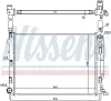 Kühler, Motorkühlung NISSENS 637618 Bild Kühler, Motorkühlung NISSENS 637618