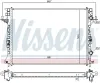 Kühler, Motorkühlung NISSENS 637638 Bild Kühler, Motorkühlung NISSENS 637638