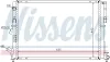 Kühler, Motorkühlung NISSENS 63838 Bild Kühler, Motorkühlung NISSENS 63838