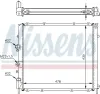 Kühler, Motorkühlung NISSENS 63854A Bild Kühler, Motorkühlung NISSENS 63854A