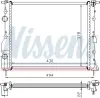 Kühler, Motorkühlung NISSENS 63884 Bild Kühler, Motorkühlung NISSENS 63884