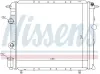 Kühler, Motorkühlung NISSENS 63887 Bild Kühler, Motorkühlung NISSENS 63887